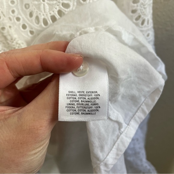 FLOREAT x ANTHROPOLOGIE Cottagecore Juliet Eyelet Lace Dress - Picture 10 of 11